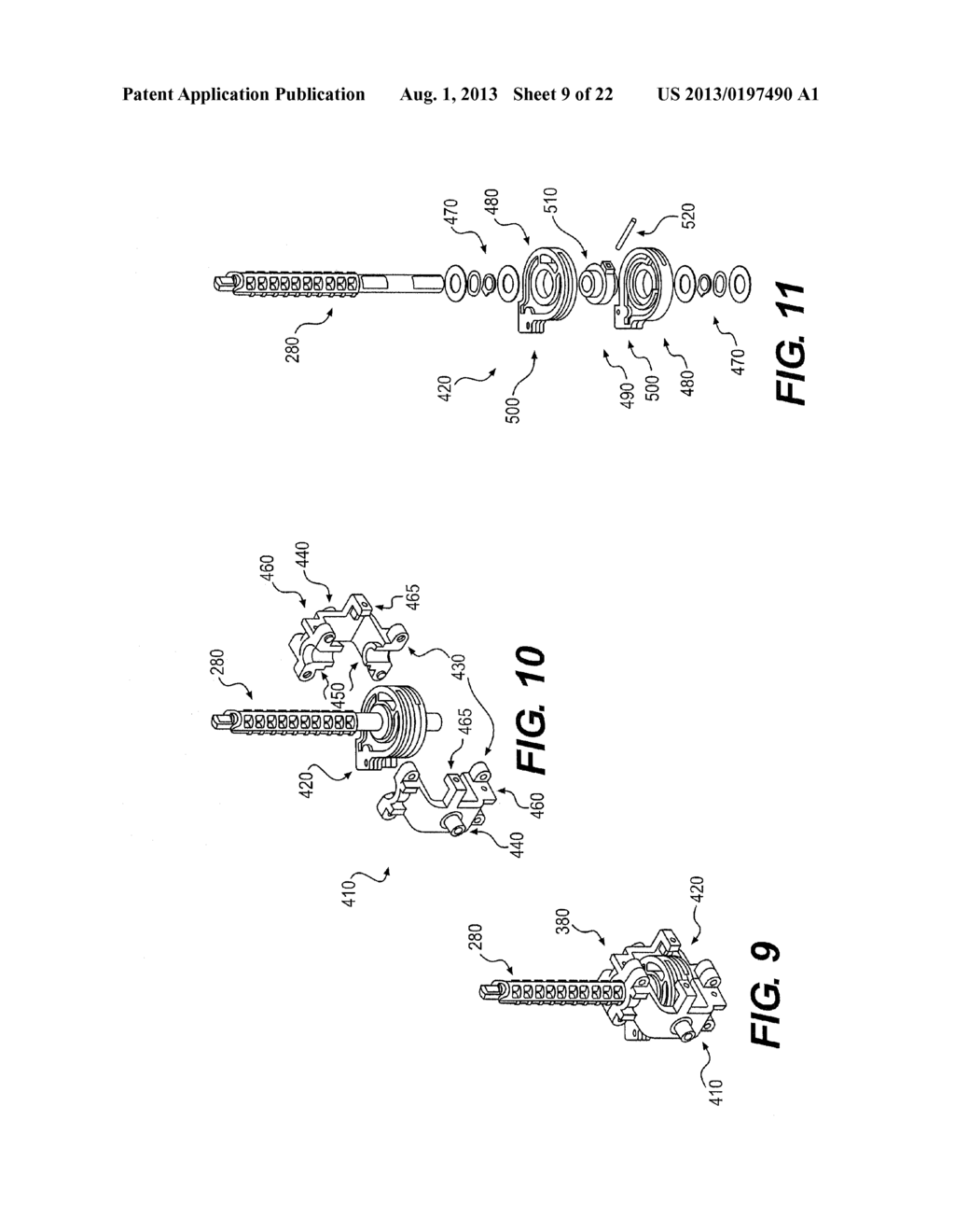 MEDICAL DEVICE HAVING A TENSIONABLE COUPLING - diagram, schematic, and image 10