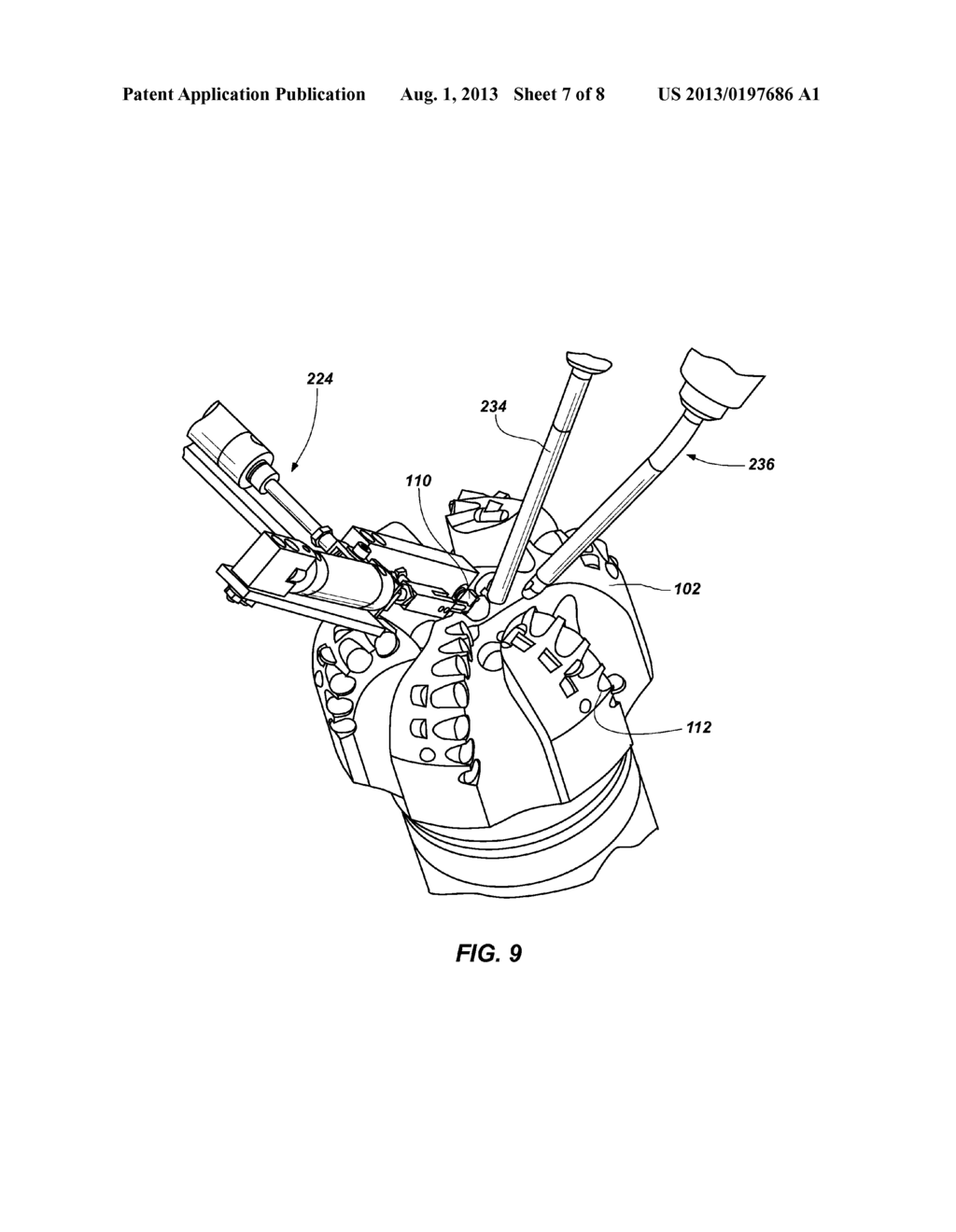 METHODS FOR MANIPULATING CUTTING ELEMENTS FOR EARTH-BORING DRILL BITS AND     TOOLS - diagram, schematic, and image 08