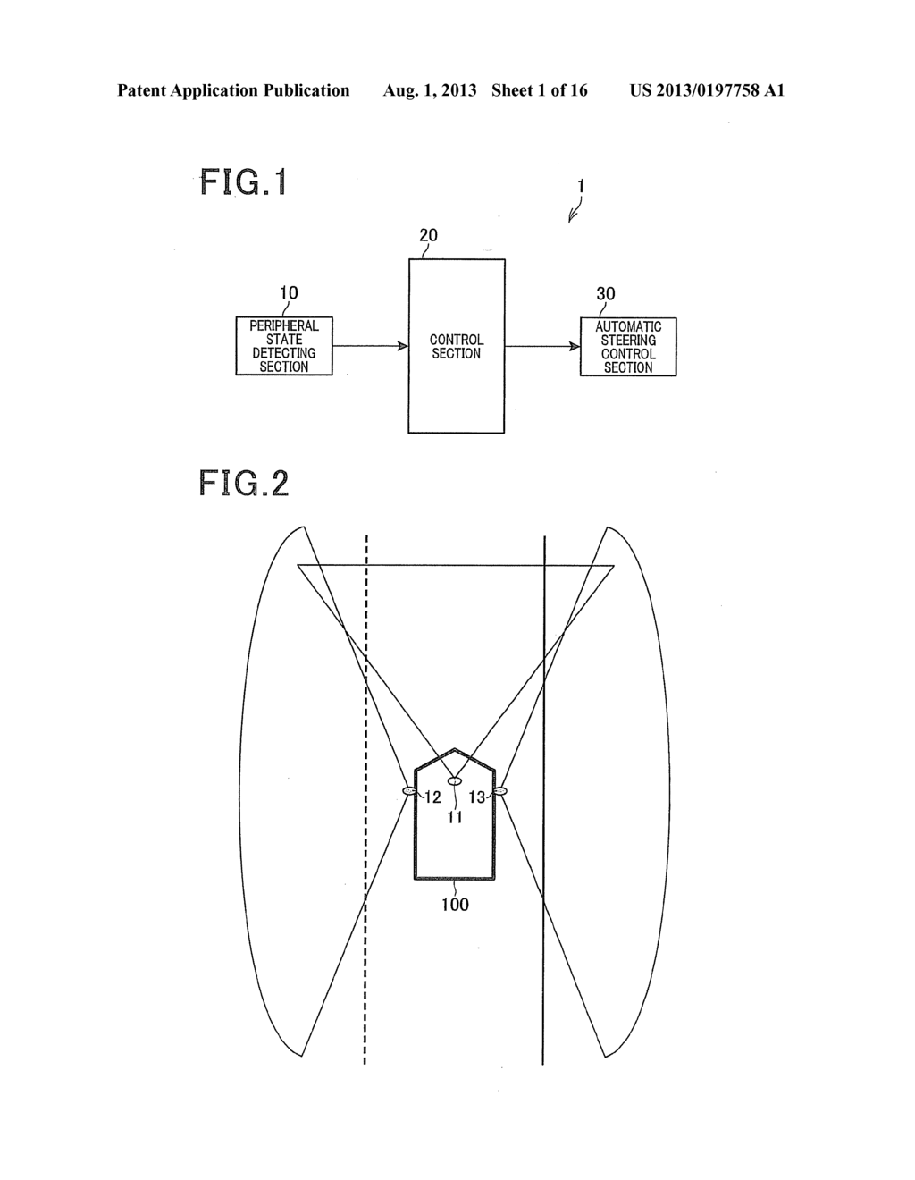 VEHICLE AUTOMATIC STEERING CONTROL APPARATUS - diagram, schematic, and image 02