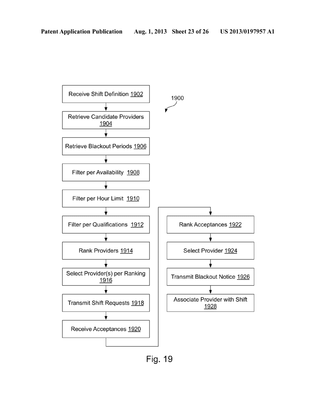 SYSTEM AND APPARATUS FOR GENERATING WORK SCHEDULES - diagram, schematic, and image 24