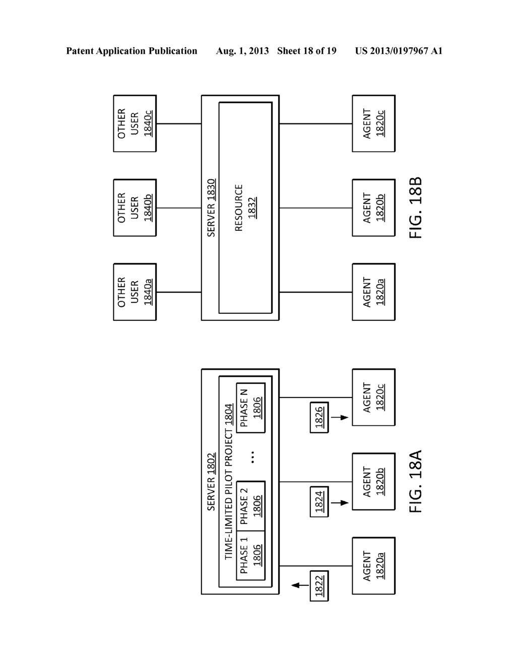 COLLABORATIVE SYSTEMS, DEVICES, AND PROCESSES FOR PERFORMING     ORGANIZATIONAL PROJECTS, PILOT PROJECTS AND ANALYZING NEW TECHNOLOGY     ADOPTION - diagram, schematic, and image 19