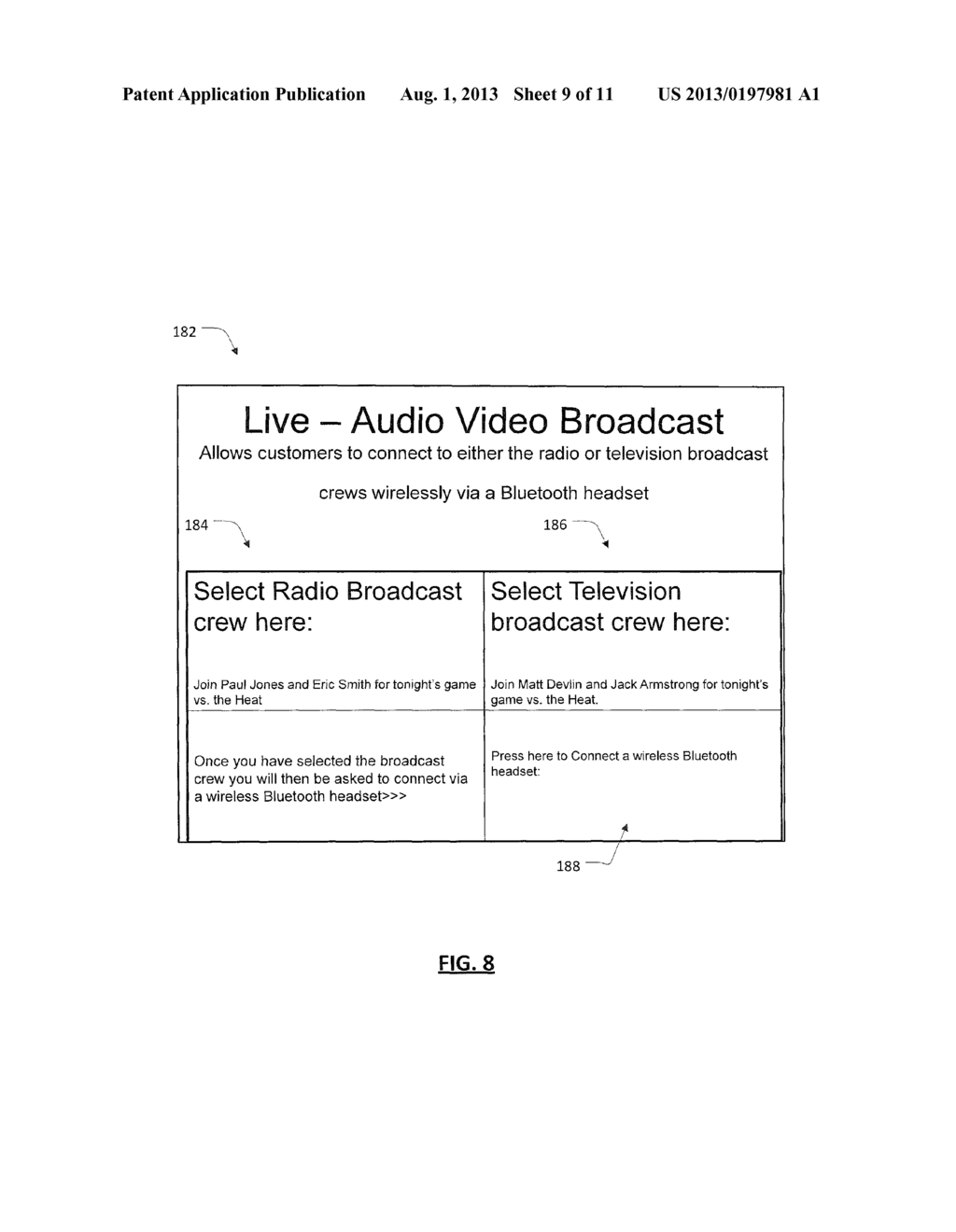 SYSTEM AND APPARATUS FOR PROVISIONING SERVICES IN AN EVENT VENUE - diagram, schematic, and image 10