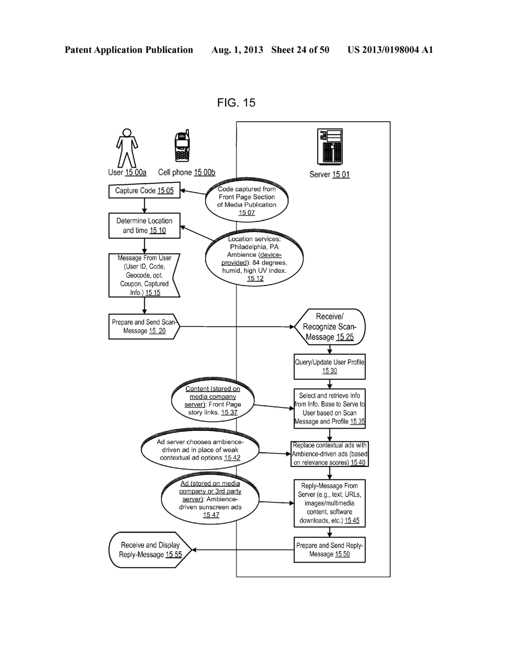 SYSTEM AND METHOD FOR PROVIDING CONTENT INFORMATION VIA SMS MESSAGING - diagram, schematic, and image 25