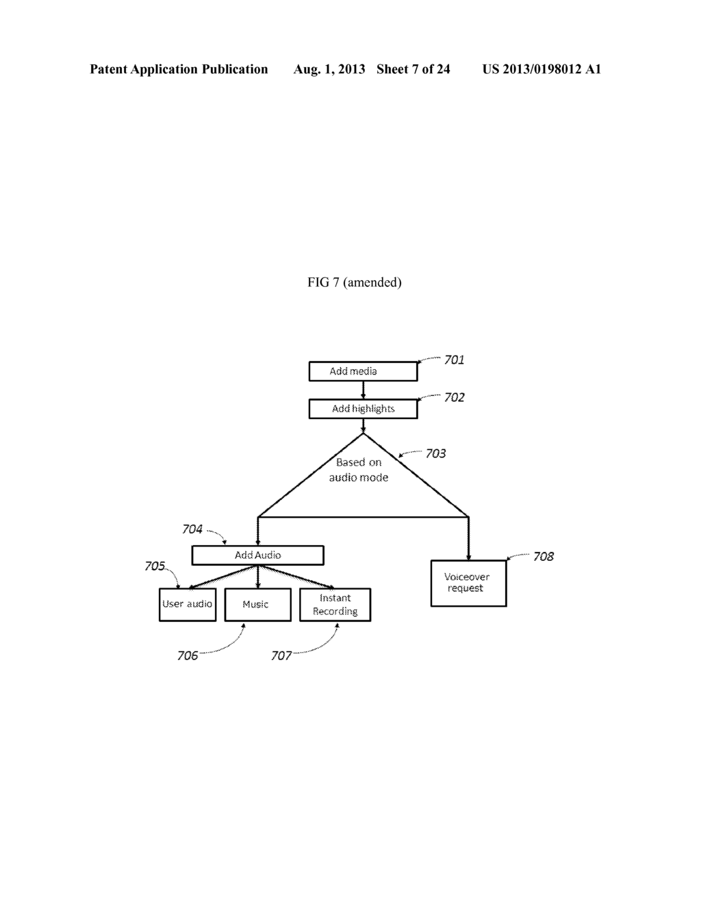 Process for creating, for use over the Internet or other public     communications network, an electronic sales advertisement with a     voiceover incorporating a choice of various styles and languages - diagram, schematic, and image 08