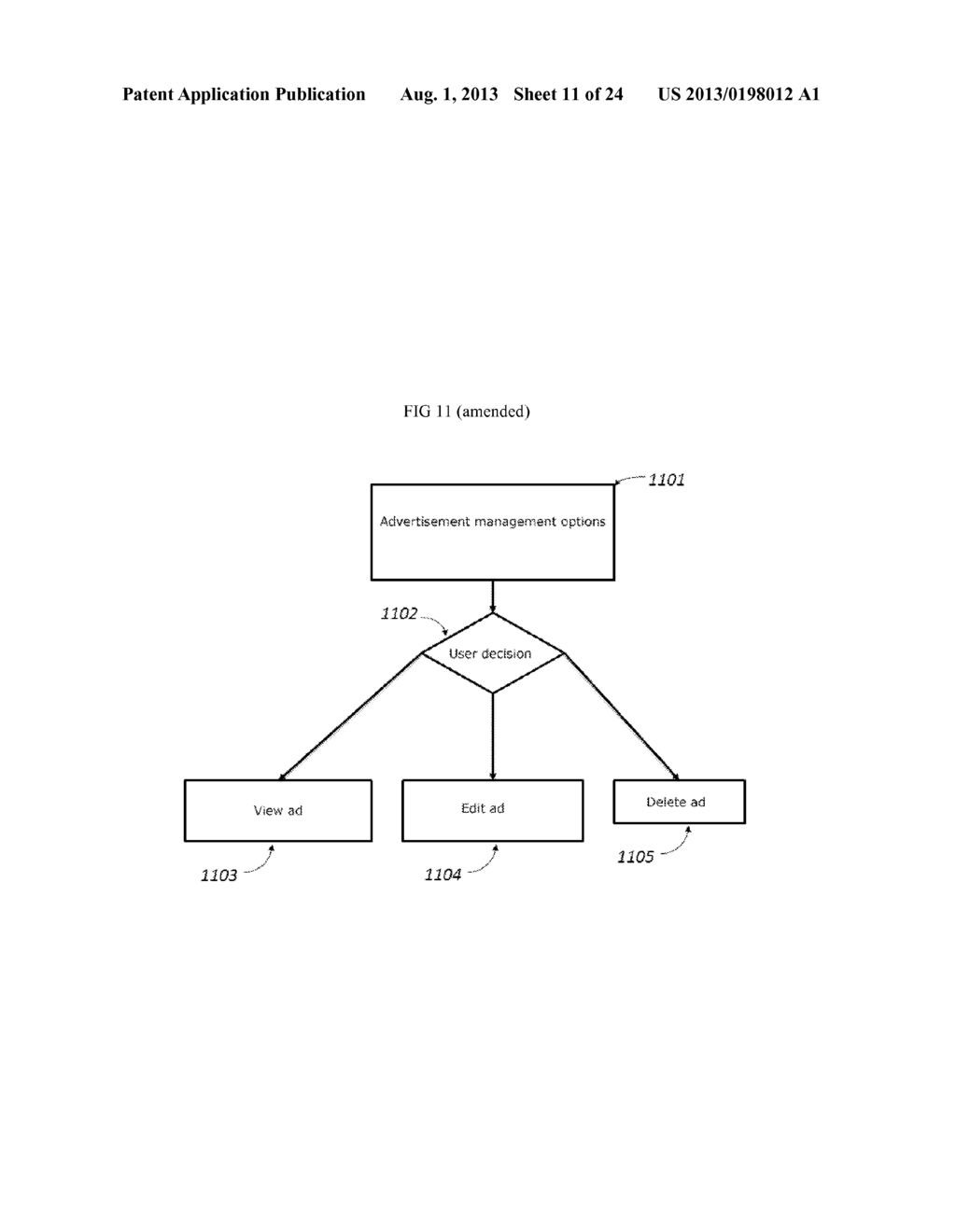 Process for creating, for use over the Internet or other public     communications network, an electronic sales advertisement with a     voiceover incorporating a choice of various styles and languages - diagram, schematic, and image 12