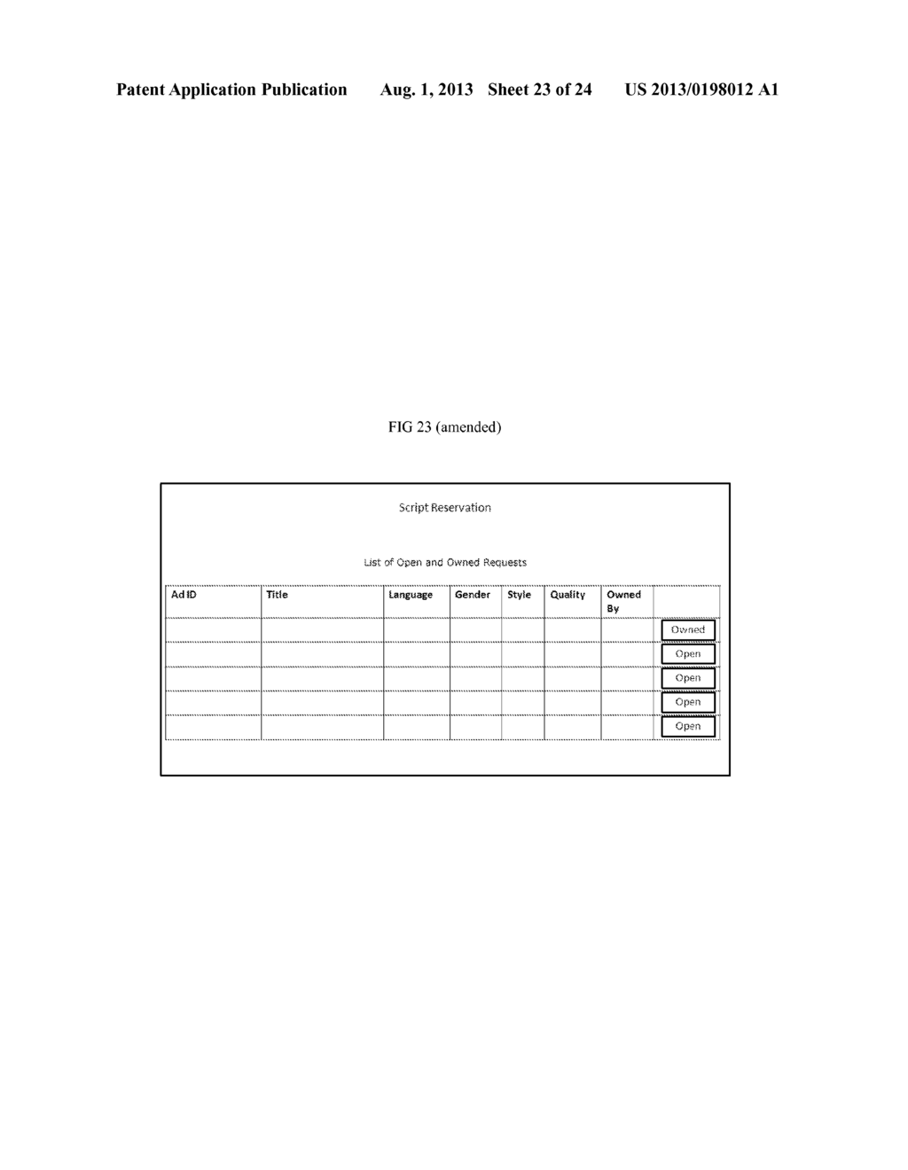 Process for creating, for use over the Internet or other public     communications network, an electronic sales advertisement with a     voiceover incorporating a choice of various styles and languages - diagram, schematic, and image 24