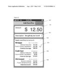 Method and System for Administering Banking and Personal Savings Using a     Mobile Computing Device diagram and image