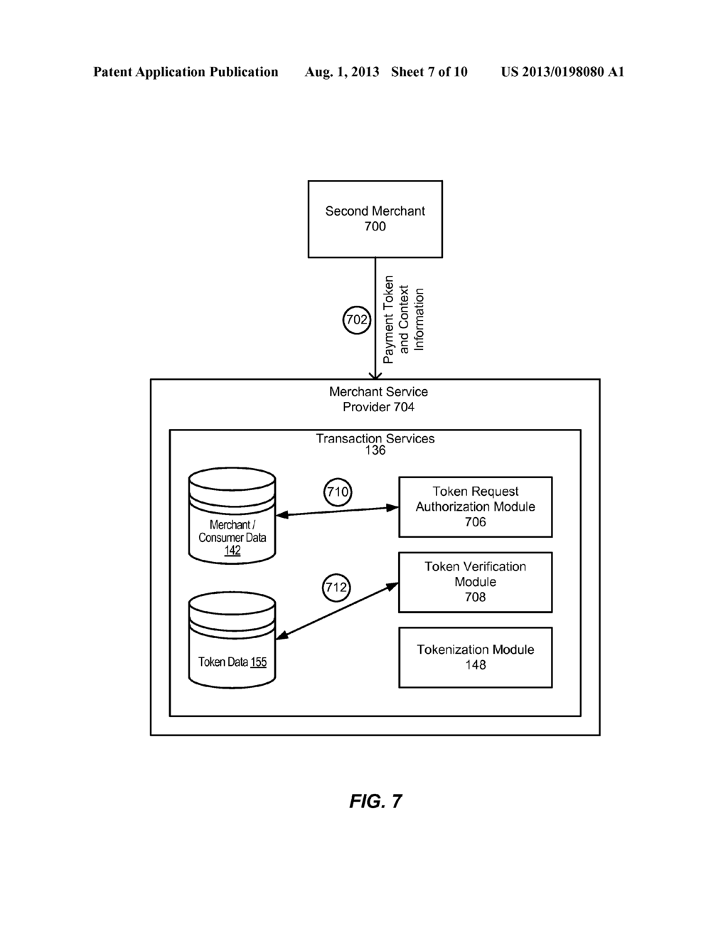 SYSTEM AND METHOD OF PROVIDING TOKENIZATION AS A SERVICE - diagram, schematic, and image 08