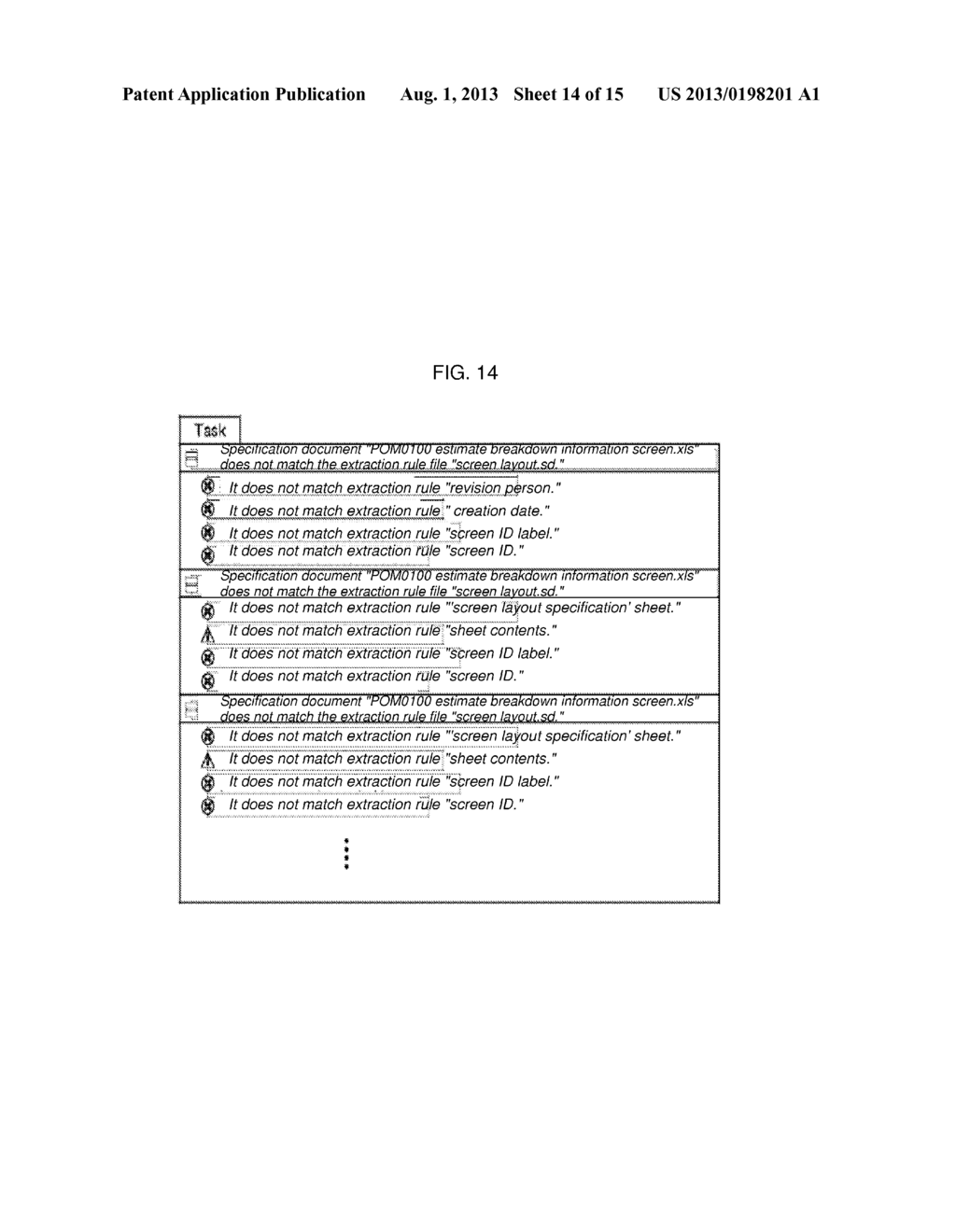 Specification Document Check Method, Program, and System - diagram, schematic, and image 15