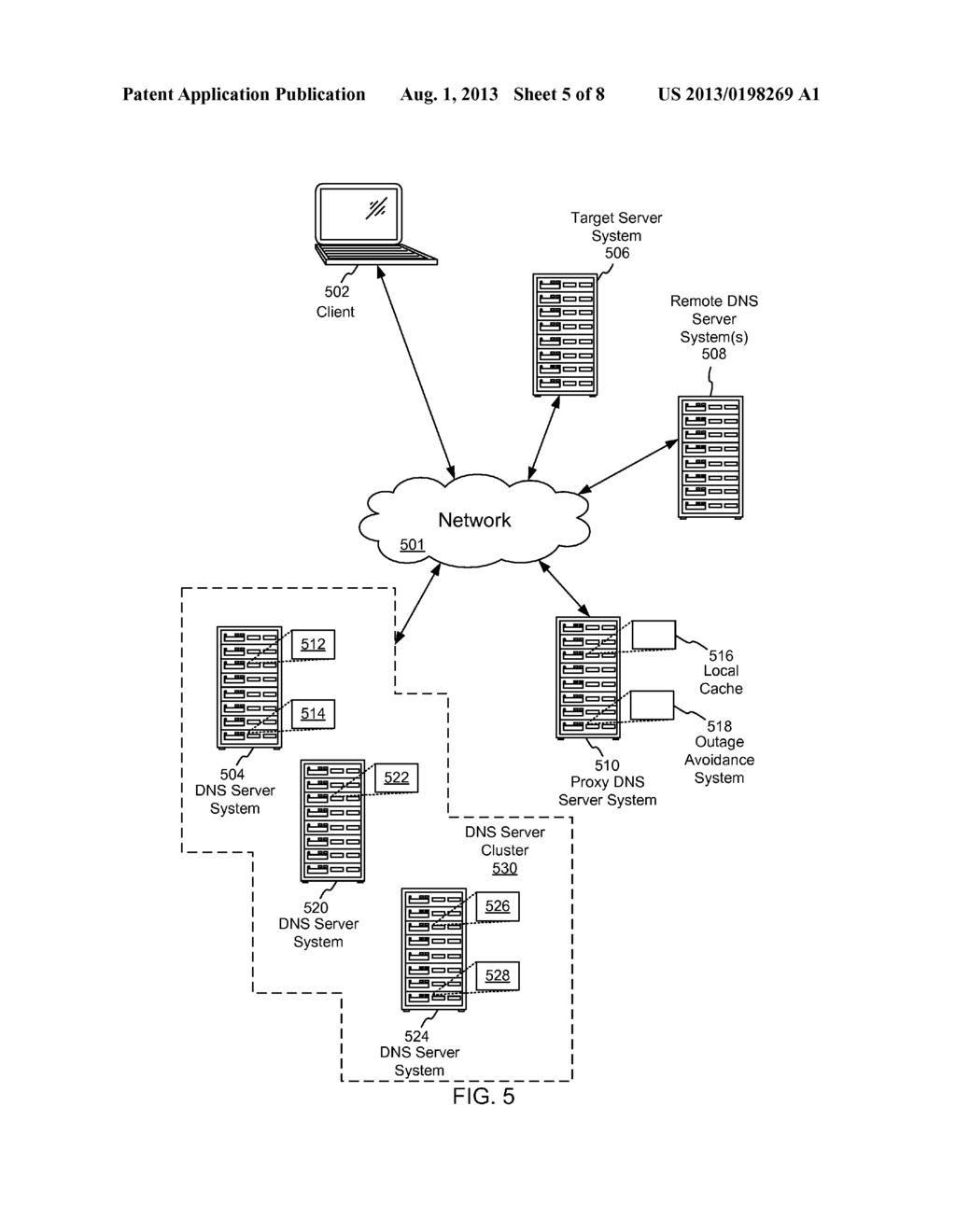 DNS Outage Avoidance Method for Recursive DNS Servers - diagram, schematic, and image 06