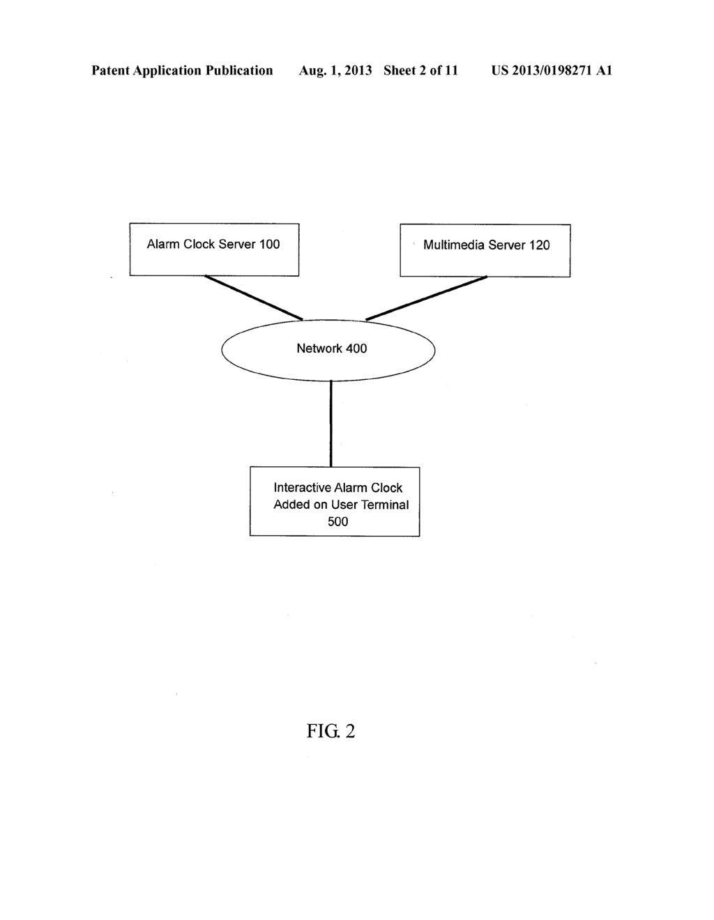 System, Method, and Implementation of providing Network-based Alarm Clock - diagram, schematic, and image 03