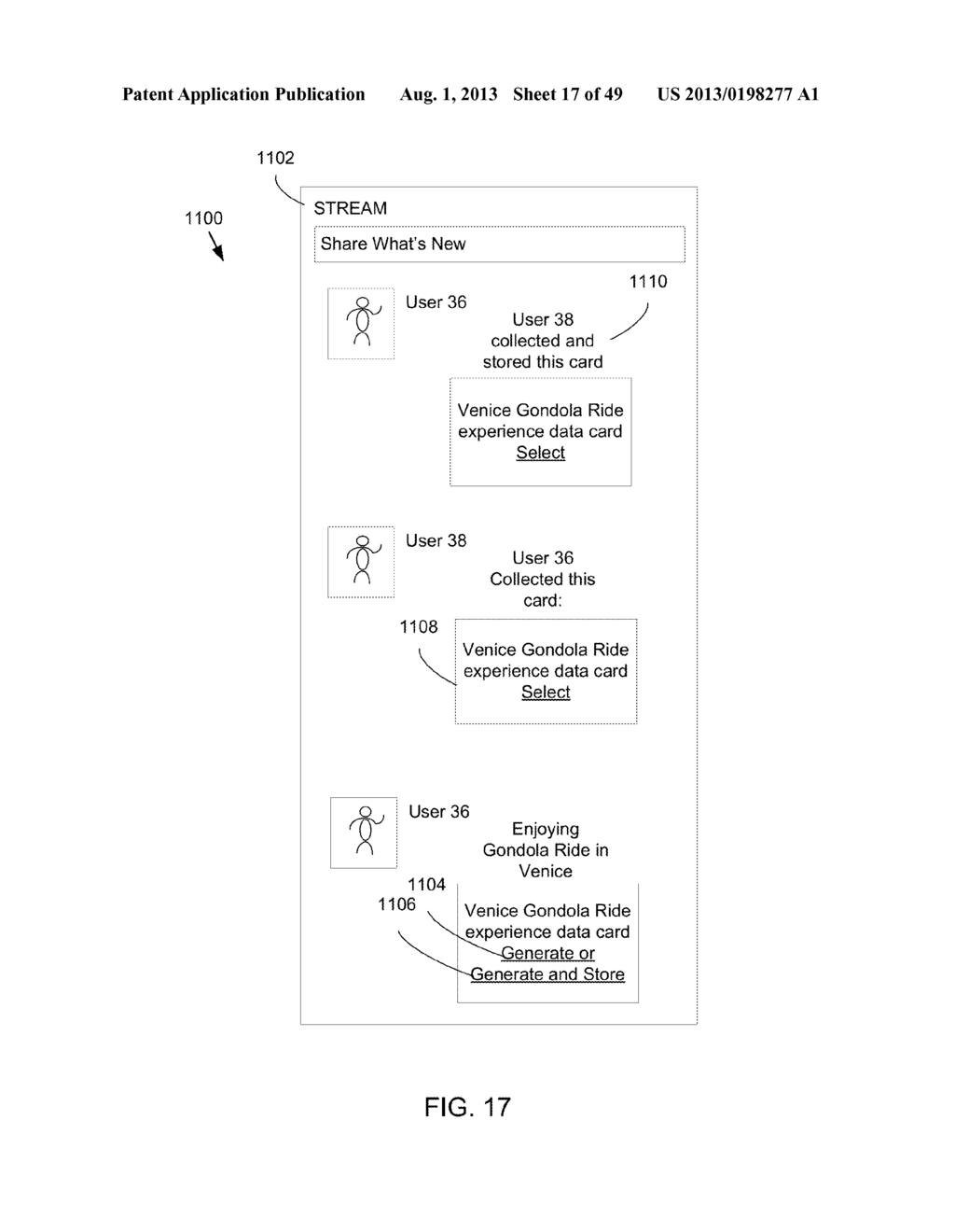 EXPERIENCE SHARING SYSTEM AND METHOD - diagram, schematic, and image 18