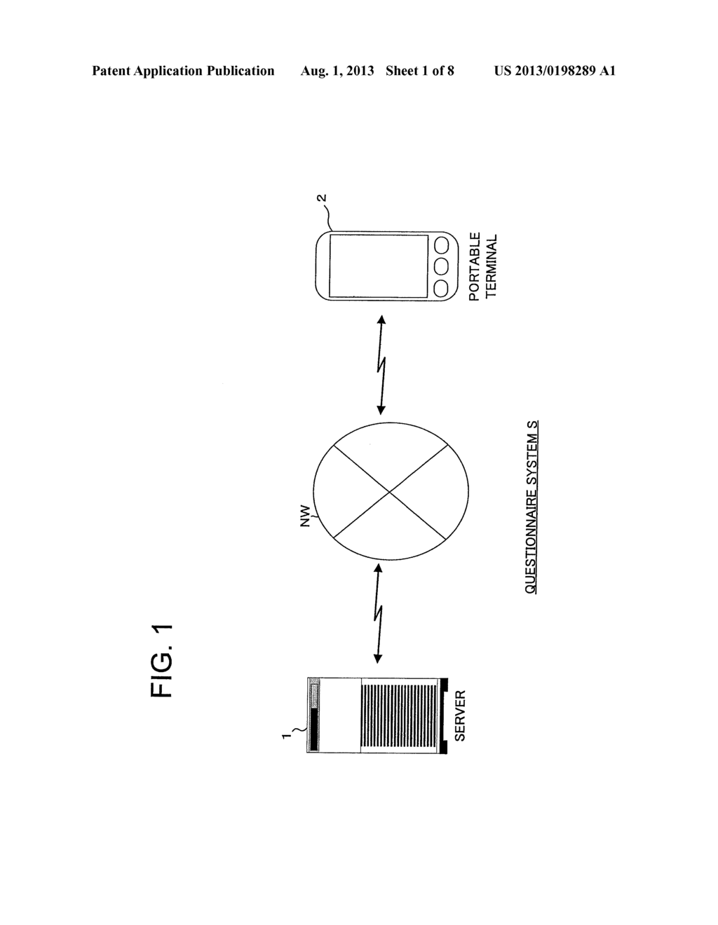 SERVER APPARATUS FOR COLLECTING A RESPONSE OF A QUESTIONNAIRE,     QUESTIONNAIRE RESPONSE COLLECTION METHOD, QUESTIONNAIRE RESPONSE     COLLECTION PROGRAM AND COMPUTER-READABLE RECORDING MEDIUM RECORDED WITH A     QUESTIONNAIRE RESPONSE COLLECTION PROGRAM - diagram, schematic, and image 02