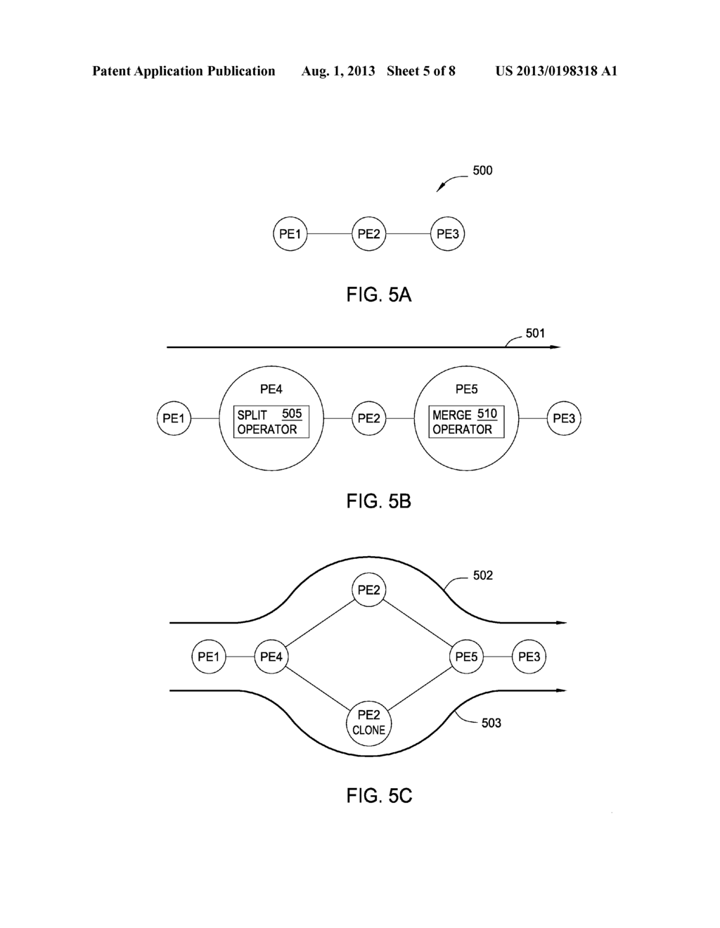 PROCESSING ELEMENT MANAGEMENT IN A STREAMING DATA SYSTEM - diagram, schematic, and image 06