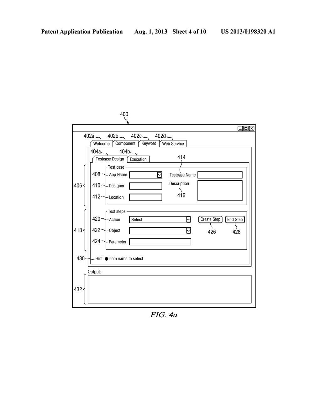 System And Method For Processing Web Service Test Cases - diagram, schematic, and image 05