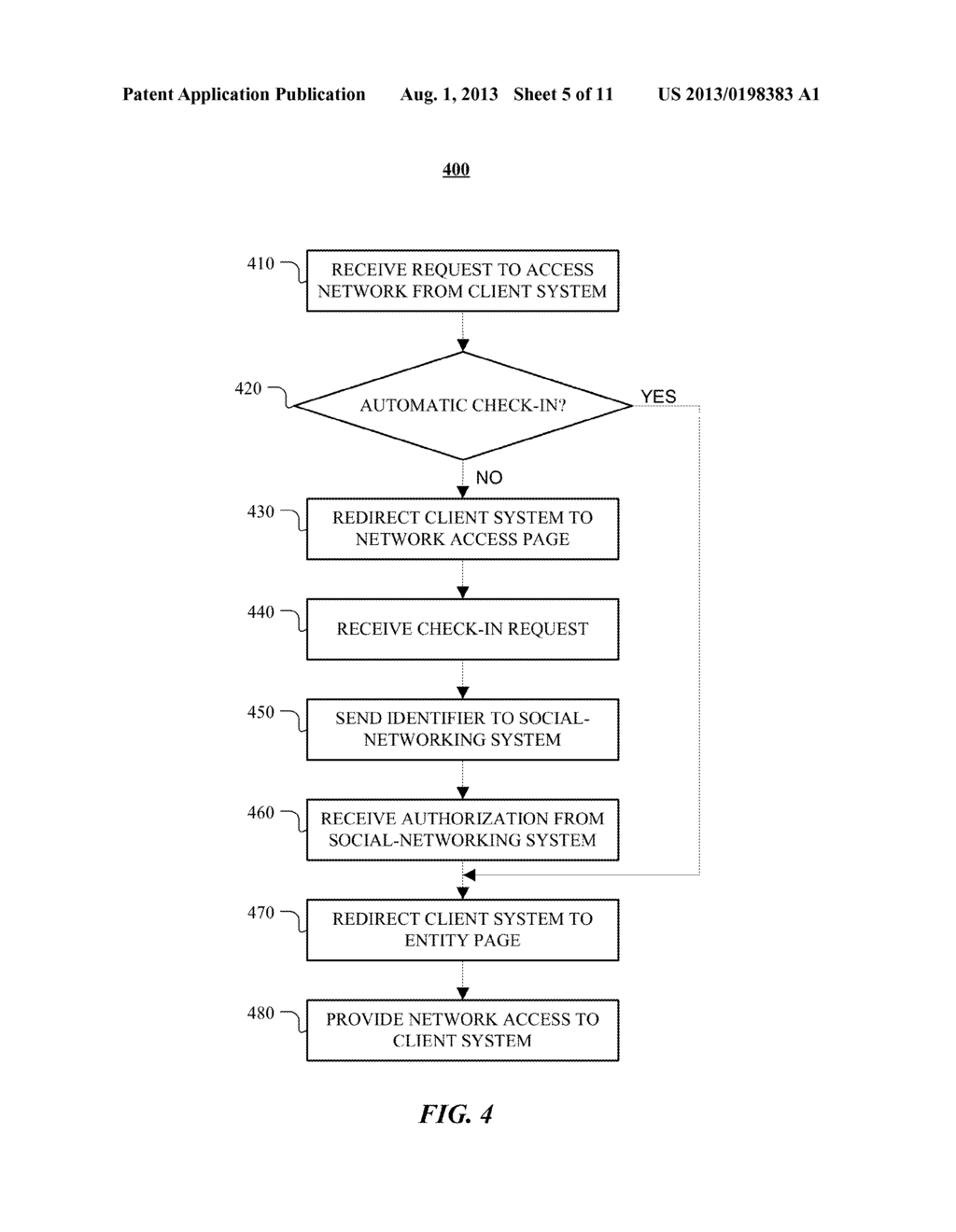 Network Access Based on Social-Networking Information - diagram, schematic, and image 06