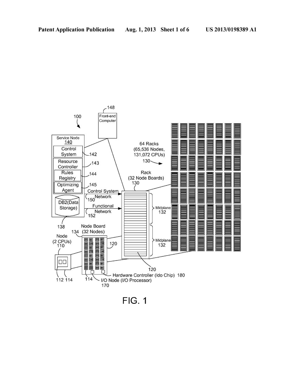 DYNAMIC RESOURCE ADJUSTMENT FOR A DISTRIBUTED PROCESS ON A MULTI-NODE     COMPUTER SYSTEM - diagram, schematic, and image 02