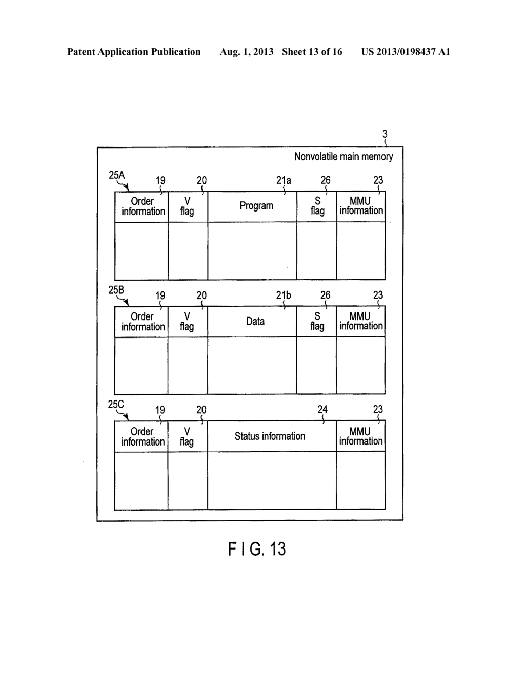 MEMORY MANAGEMENT DEVICE AND MEMORY MANAGEMENT METHOD - diagram, schematic, and image 14