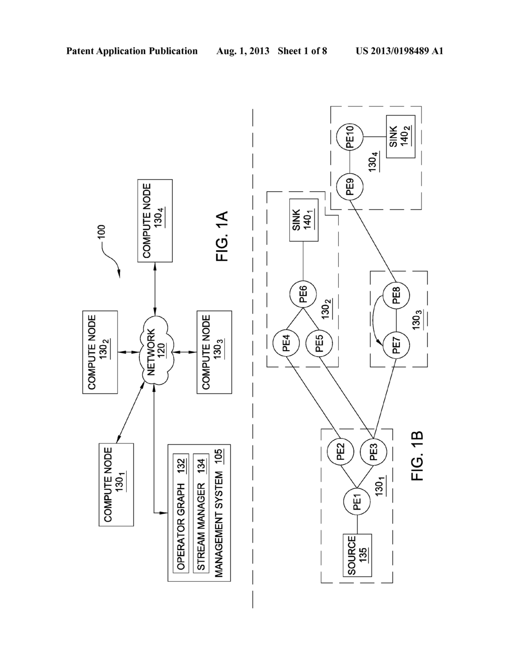 PROCESSING ELEMENT MANAGEMENT IN A STREAMING DATA SYSTEM - diagram, schematic, and image 02