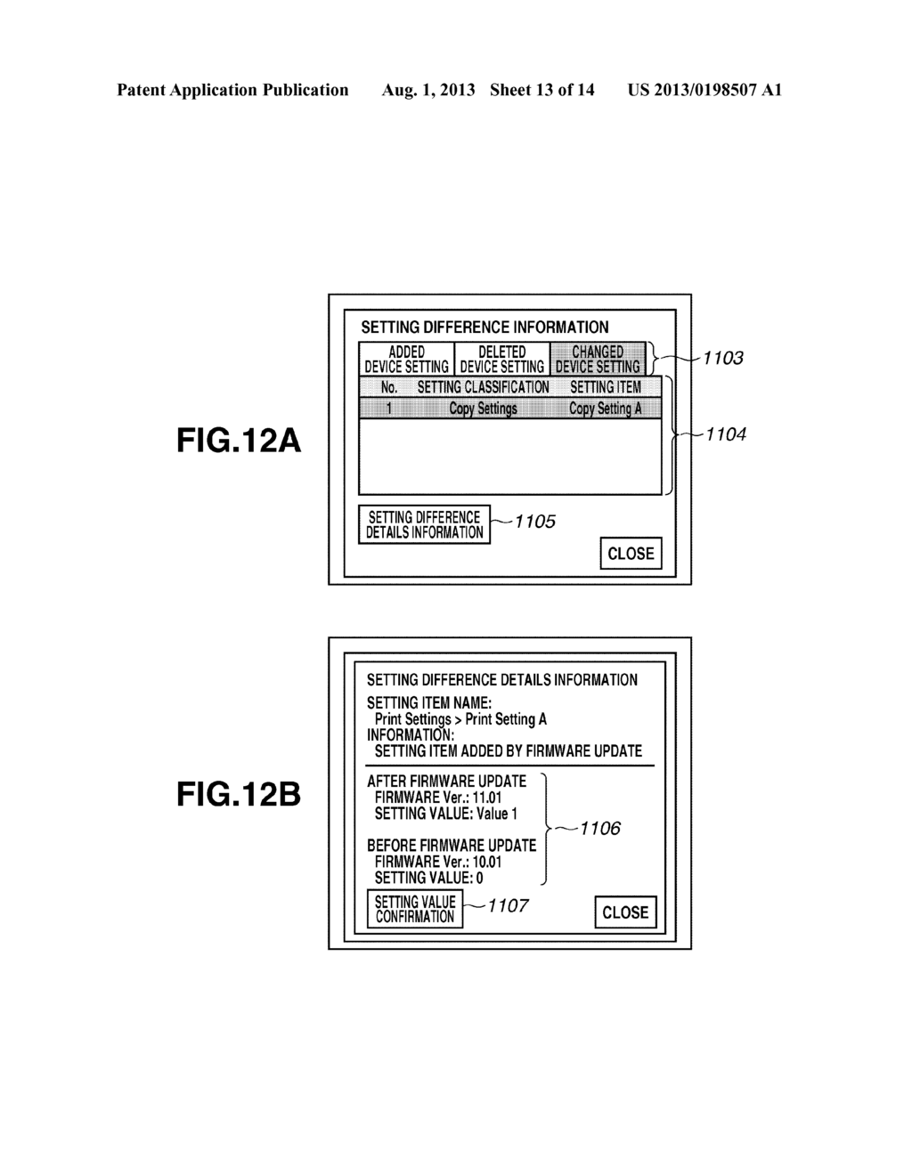 IMAGE FORMING APPARATUS, CONTROL METHOD FOR IMAGE FORMING APPARATUS, AND     STORAGE MEDIUM HAVING A FIRMWARE UPDATE FUNCTION - diagram, schematic, and image 14