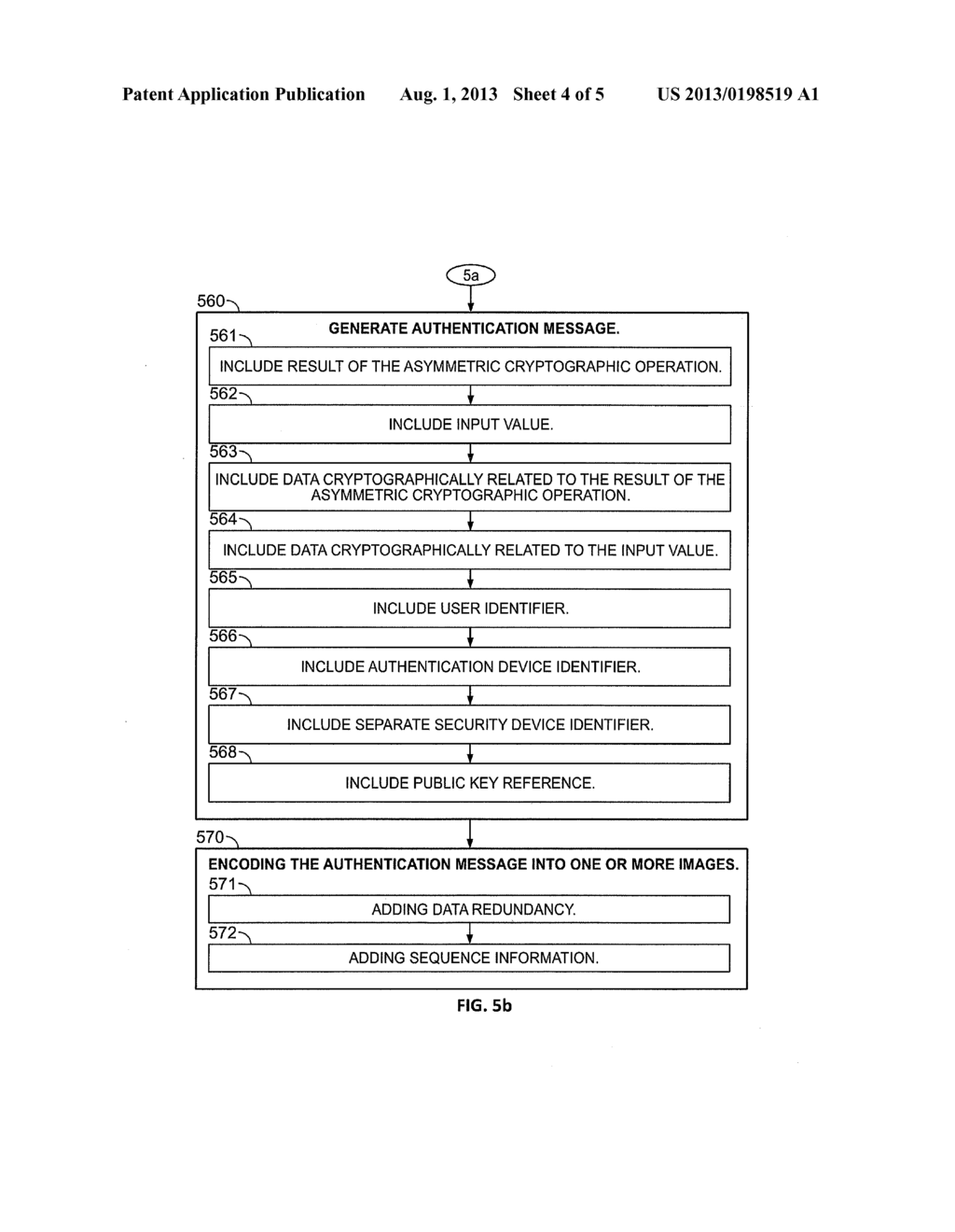 STRONG AUTHENTICATION TOKEN WITH VISUAL OUTPUT OF PKI SIGNATURES - diagram, schematic, and image 05