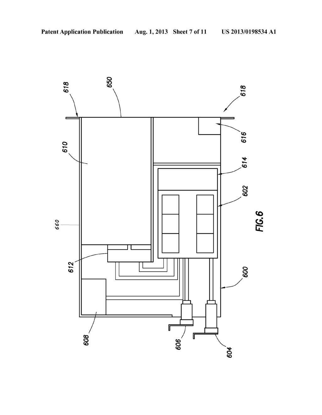 SYSTEM AND METHOD FOR PROVIDING MODULAR AND SCALABLE POWER INFRASTRUCTURE     OUTSIDE OF USABLE IT SPACE - diagram, schematic, and image 08