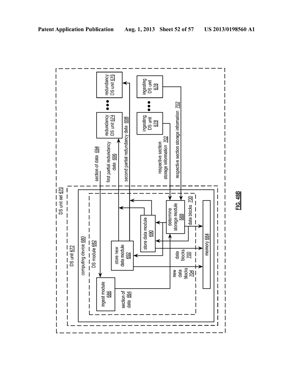 EFFICIENTLY STORING DATA IN A DISPERSED STORAGE NETWORK - diagram, schematic, and image 53