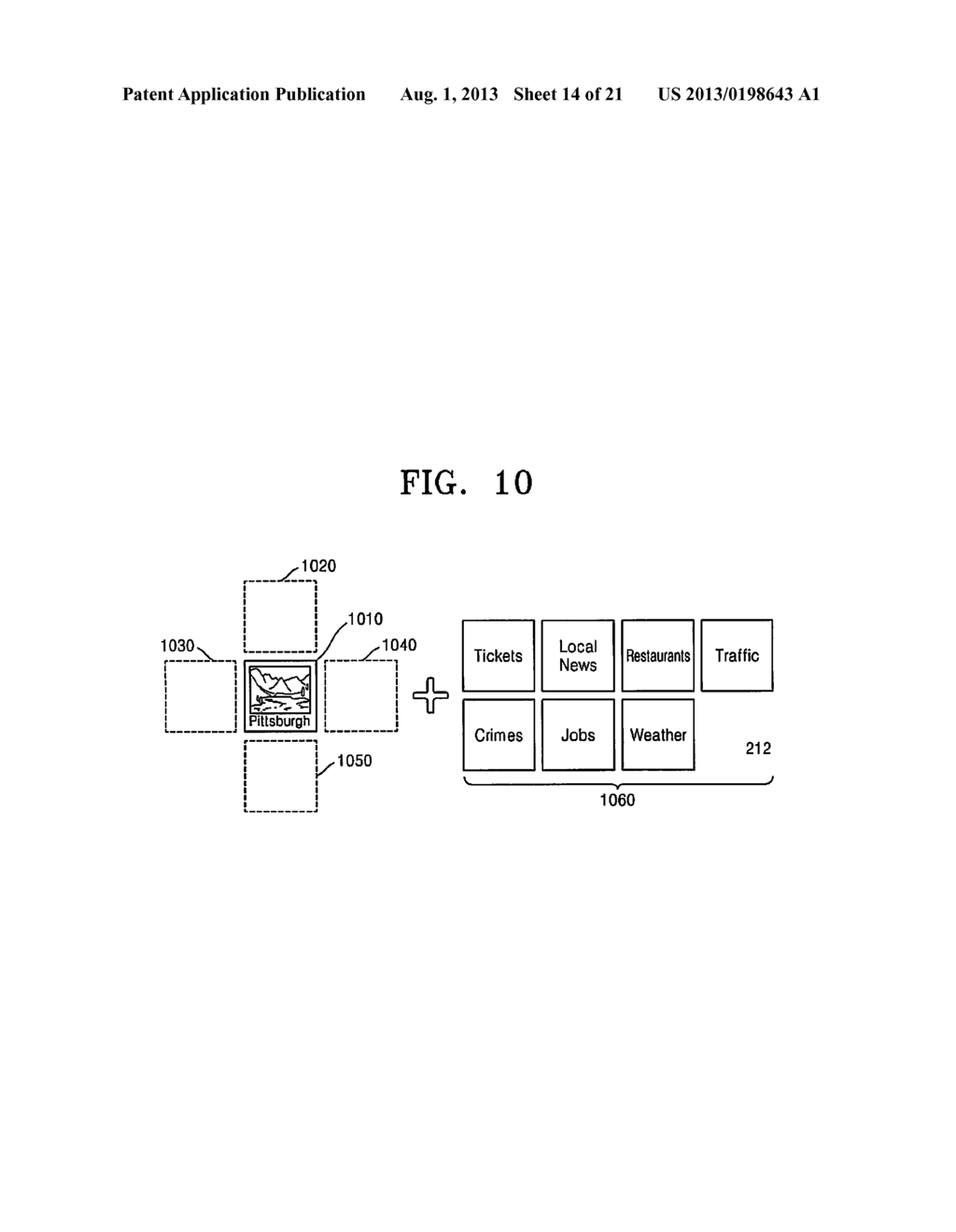 METHOD AND APPARATUS FOR PROVIDING A USER INTERFACE - diagram, schematic, and image 15