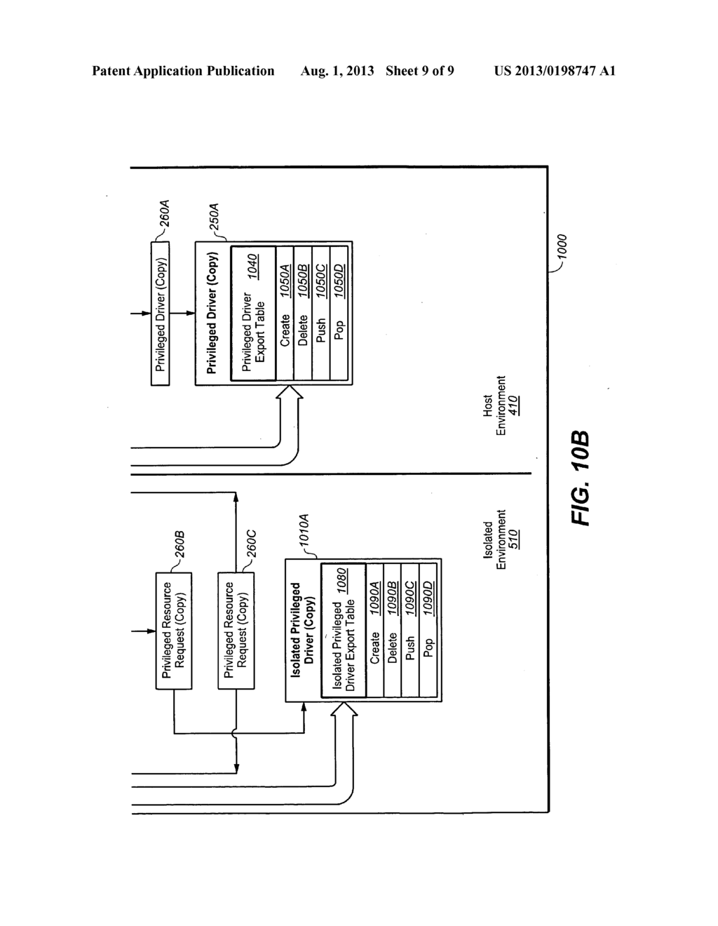 SYSTEM AND METHOD FOR MANAGING CODE ISOLATION - diagram, schematic, and image 10