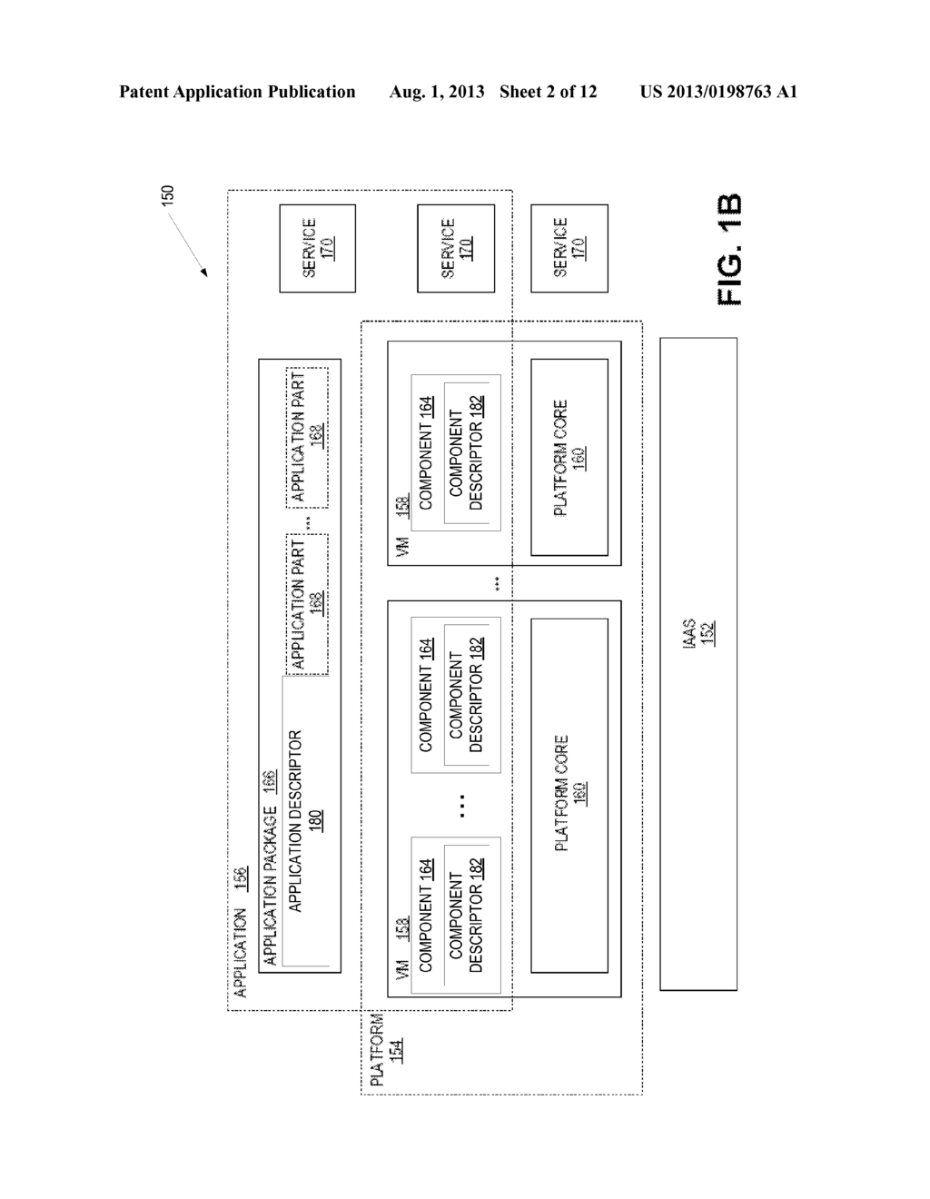 CONNECTION MANAGEMENT FOR AN APPLICATION IN A COMPUTING PLATFORM - diagram, schematic, and image 03