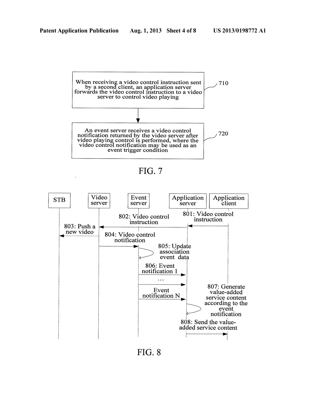 METHOD, SERVER, AND SYSTEM FOR IMPLEMENTING VIDEO-BASED VALUE-ADDED     SERVICE - diagram, schematic, and image 05