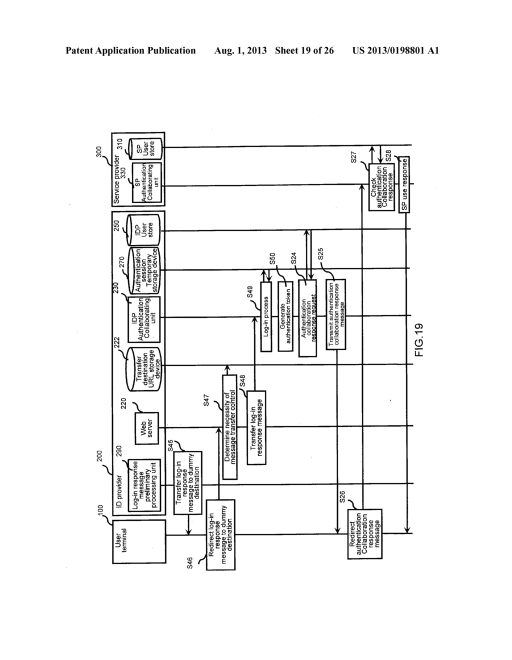 AUTHENTICATION COLLABORATION SYSTEM AND ID PROVIDER DEVICE - diagram, schematic, and image 20