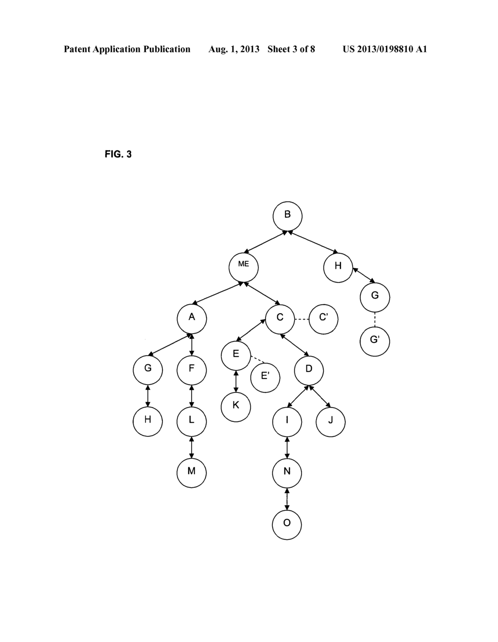 Authorization and Authentication Based on an Individual's Social Network - diagram, schematic, and image 04