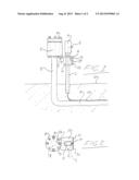 Support Bracket for a Tracer Wire Conduit at a Riser Pipe of an     Underground Pipeline diagram and image