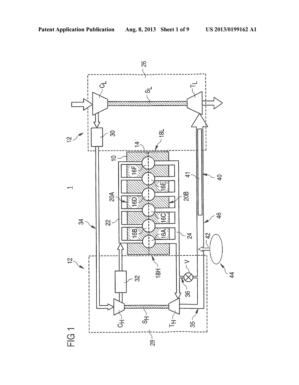 TWO-STAGE TURBOCHARGED ENGINE - diagram, schematic, and image 02