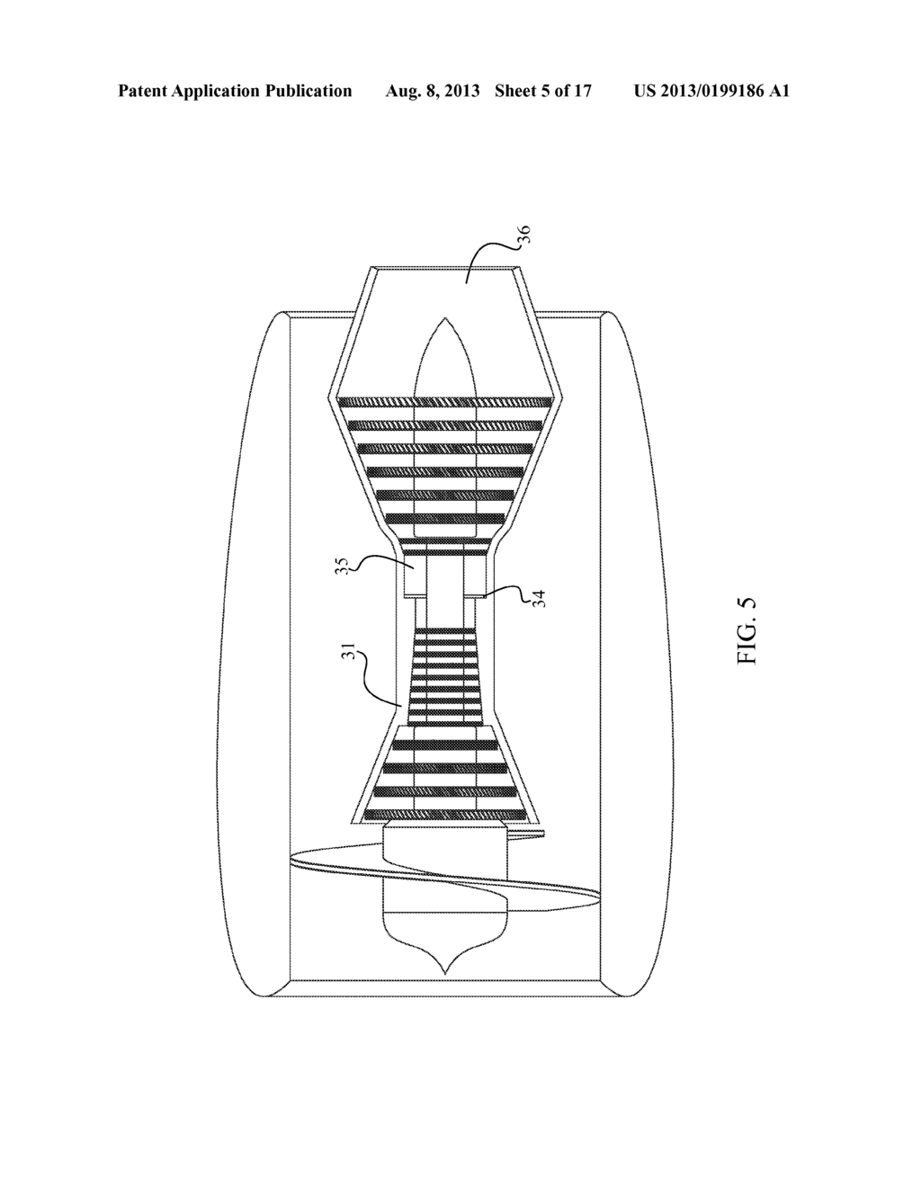 Fan-less Thrust Generating Component for Air-bypass Engine - diagram, schematic, and image 06