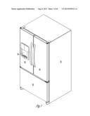 REFRIGERATOR WITH TEMPERATURE CONTROL diagram and image