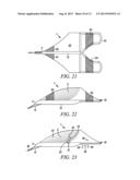 METHOD AND APPARATUS FOR ADJUSTING AND STABILIZING A WAVE GENERATOR     TRAVELING THROUGH A BODY OF WATER diagram and image