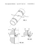 Opposed-piston cylinder bore constructions with solid lubrication in the     top ring reversal zones diagram and image