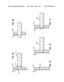 Opposed-piston cylinder bore constructions with solid lubrication in the     top ring reversal zones diagram and image