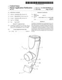 INHALER CAP STRAP diagram and image