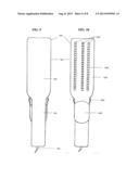 Curling Iron and Flat Iron That Decrease Injury Due to Burns diagram and image