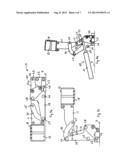 Marking device and harvesting arrangement diagram and image