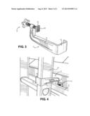 Ladder Rail Gutter Clamp Device diagram and image