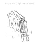 Protective Case for Portable Electronic Device with Foldable Lens Cover     and Storage Compartments diagram and image