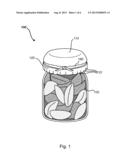 INTEGRATED LID FOR CANNING JAR diagram and image