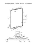 Device for attaching a tablet computer diagram and image