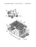 CARGO RACK FOR A UTILITY TERRAIN VEHICLE diagram and image