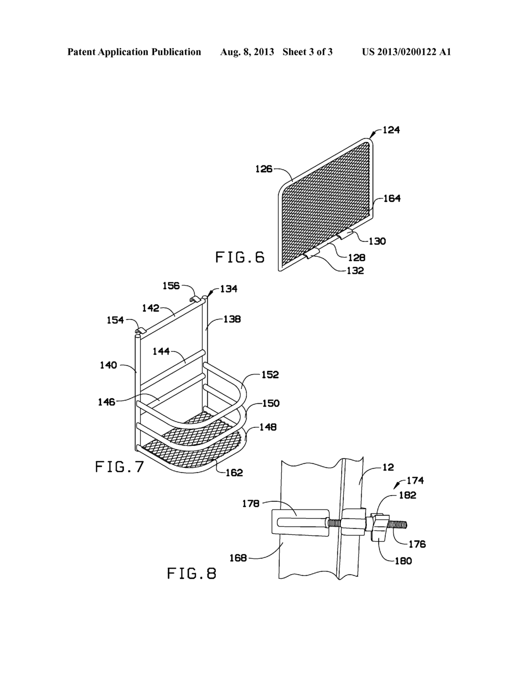 CARGO RACK FOR A UTILITY TERRAIN VEHICLE - diagram, schematic, and image 04