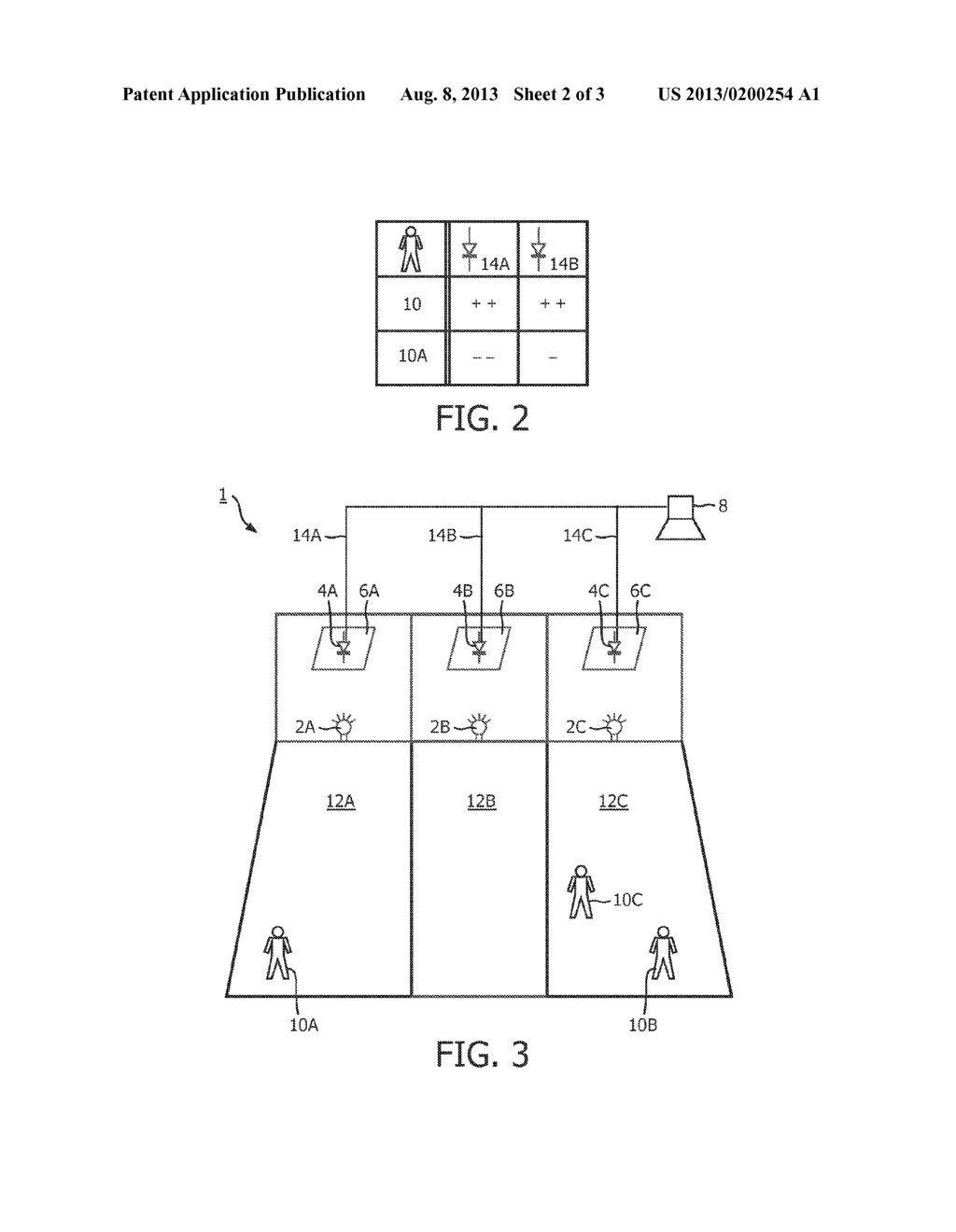 A PRESENCE DETECTION SYSTEM AND A LIGHTING SYSTEM - diagram, schematic, and image 03